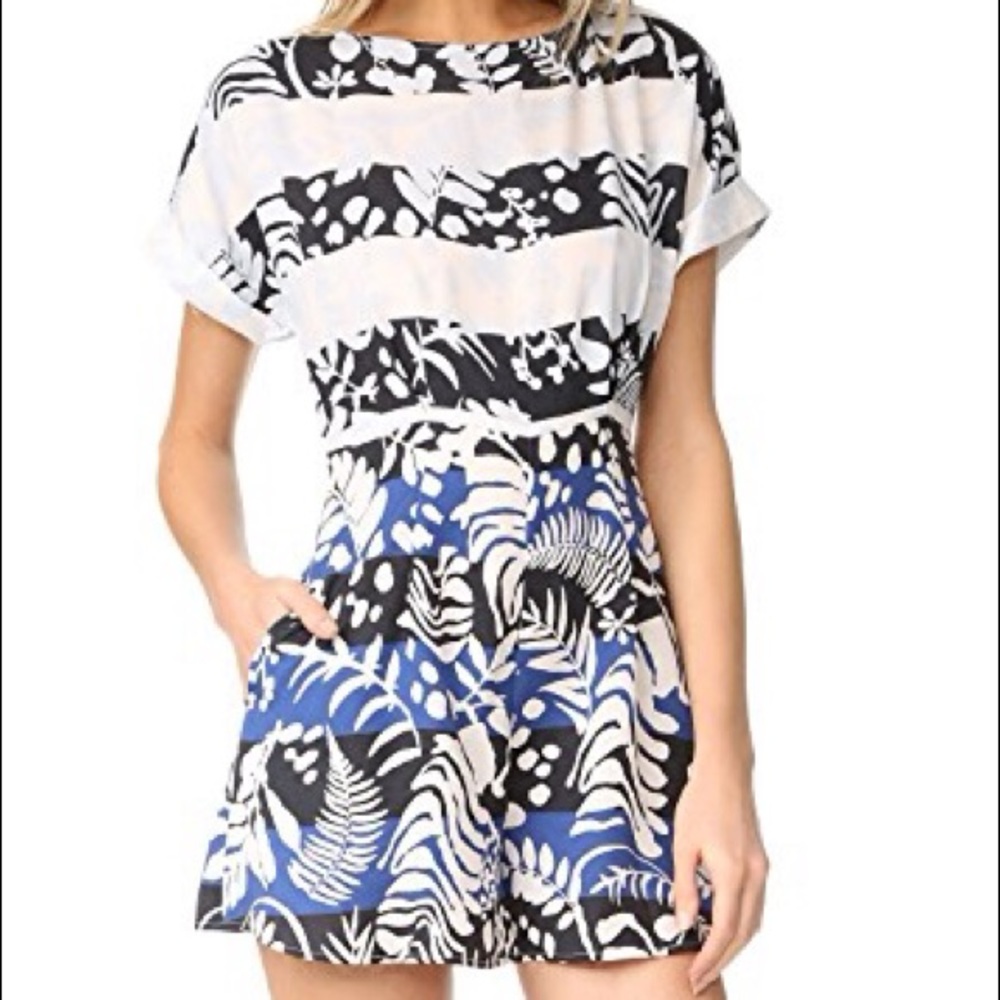 Mara Hoffman Verbena Cuff Romper